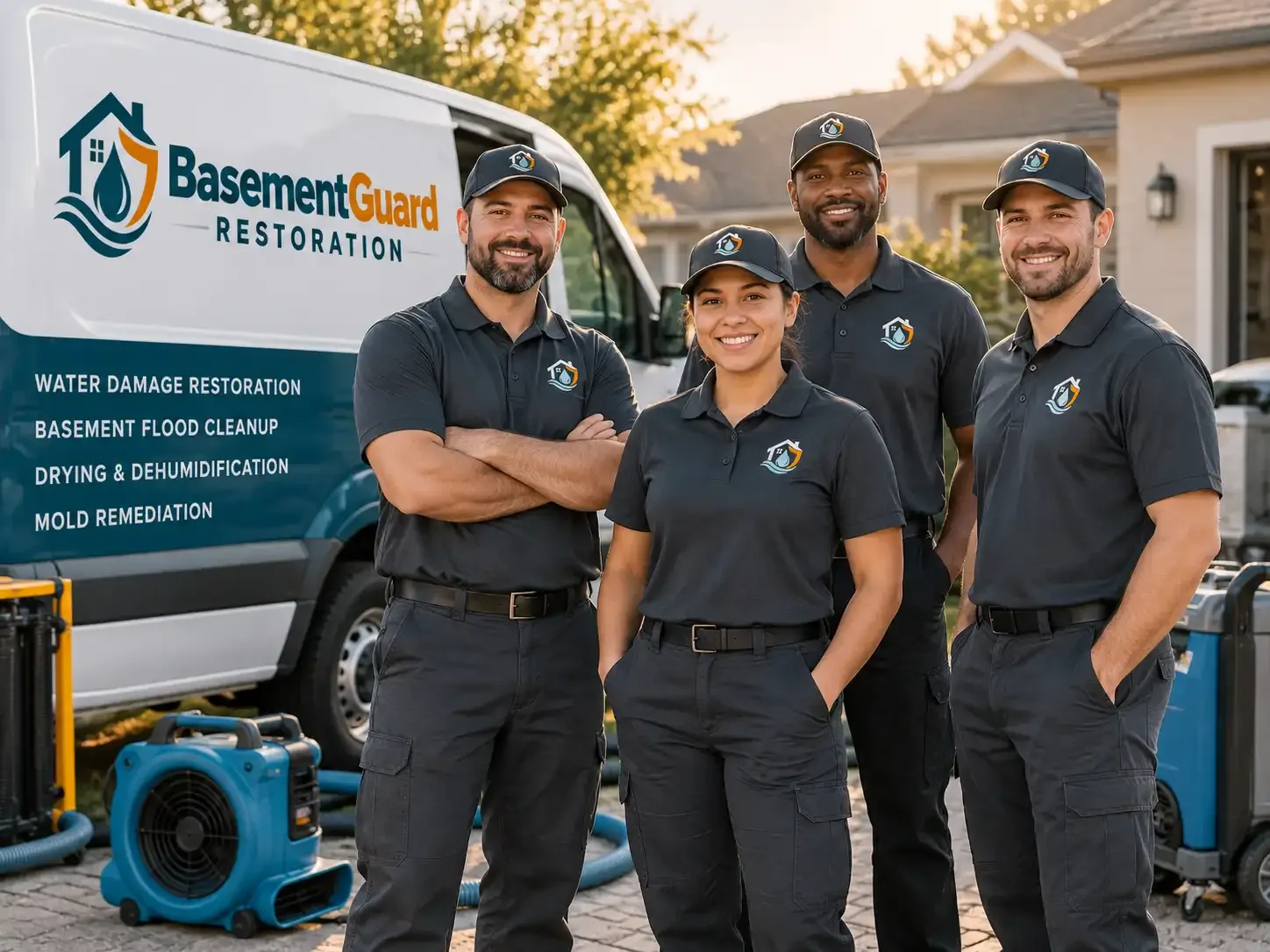 Basement Water Damage Restoration company in Manderson, WY